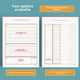 thumbnail image 2 of Papel de dictado sincrónico para PEP de escuela primaria, grado 3 a 6, papel de ejercicios de inglés para PEP, cuaderno de práctica de dictado diario, 2 of 4