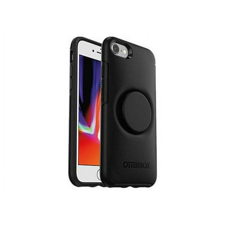 OtterBox - Otter + Pop Symmetry Series Case for Apple® iPhone® 7, 8 and SE (2nd generation) - Black