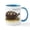 White/Blue Inside, variant on CafePress - Desert Tortoise Mug - 11 oz Ceramic Mug - Novelty Coffee Tea Cup