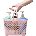 Plastic Shower Caddy Basket with Handle, Portable Organizer Storage