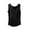 Black, variant on MIUOWANP Summer Tank Tops for Women Casual And Fashionable Outerwear Solid Color Round Neck Sleeveless Top White M
