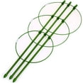 thumbnail image 3 of Plant Support Cages 18 Inches Plant Cages with 3 Adjustable Rings, Pack of 3 (18"), 3 of 5
