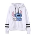thumbnail image 1 of Y2k dibujos animados Disney Lilo y Stitch sudaderas divertidas mujeres Harajuku lindo Stitch Anime sudadera Manga ropa de calle Sudadera con capucha mujeres niños, 1 of 4
