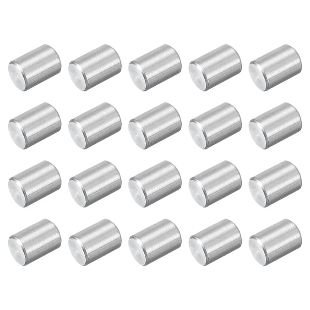 40Pcs M4x6mm 304 Stainless Steel Dowel Pin, Cylindrical Shelf Support Peg Pin
