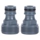 thumbnail image 1 of Lot de 2 raccords rapides pour tuyau d'arrosage, filetage mâle G3/4, adaptateur pour arrosage de jardin, 1 of 4