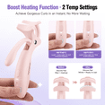 thumbnail image 5 of Eyelash Curler, Portable Rechargeable Heated Lash Curler with Boost Heating, 2-Level Adjustable Temp & 10S Heat 3S Style 24H, 5 of 8