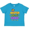 thumbnail image 3 of Inktastic Mister Mardi Gras with Crown and Dots Boys Toddler T-Shirt, 3 of 5