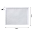 thumbnail image 3 of Homerr File Holder File Holder Storage with Lanyard Zipper Closure Large Capacity Waterproof Transparent Document Organizer Office Supplies Lightweight File Organizer, 3 of 7