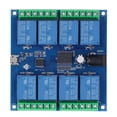 thumbnail image 3 of USB Drive Free Relay Module 8 Channel 5V Stable Intelligent Control Relay Board for Mechatronics, 3 of 5
