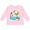 AD-Pink, variant on Penguin and Polar Bear Iceberg Beach Bums Boys or Girls Long Sleeve Toddler T-Shirt