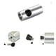 thumbnail image 3 of 3pcs Metal 3,17 Mm A 5 Mm De Adaptador De Eje De Cambio De Eje De Motor Para, 3 of 7