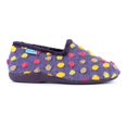 thumbnail image 2 of Lunar Womens Helix Polka Dot Slippers, 2 of 6