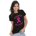 thumbnail image 3 of Breast Cancer Stronger Everyday Womens Slim Fit Graphic Tee Brisco Brands S, 3 of 5