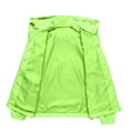 thumbnail image 7 of Men's Summer Light Solid Color Outdoor Loose Large Size Sun Protective Clothing Windbreaker Jacket for Spring and Fall Adventures, Hiking, and Casual Outings,Fluorescent Green,XL, 7 of 7