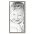 thumbnail image 2 of ArtToFrames 19" x 40" Classic Silver Picture Frame, 19x40 inch Silver Wood Poster Frame (WOM-4926), 2 of 7