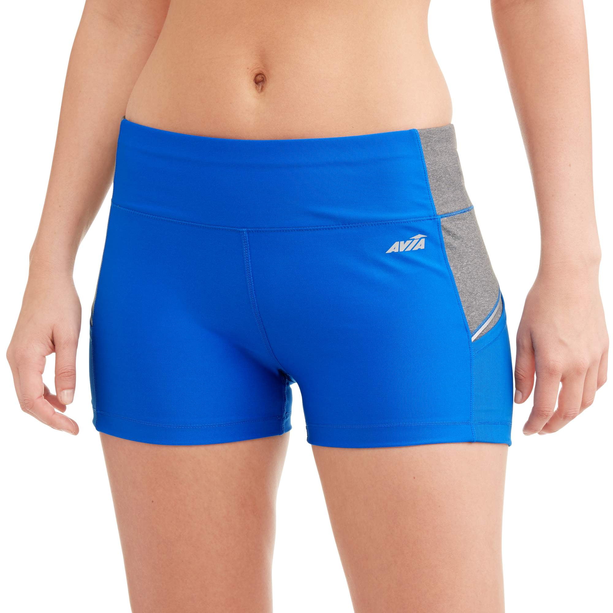 Avia - Women's Need For Speed Short With Built-In Contrast Side Pocket - Walmart.com - Walmart.com