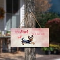 thumbnail image 3 of Every Fart is Love Note Yorkshire Terrier Guilty Face Happy Valentine's Landscape Wood Sign Yorkie Dog Lover Gifts Hanging Wall Home Decor - 01016, 3 of 5