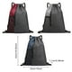 thumbnail image 5 of Minnieouse empacable con cordón Bolsillo lateral Auricular Agujero Monedero ajustable Llave Bolsa para teléfono móvil Camping Viajar Envolturas para manijas de equipaje Azul oscuro, 5 of 6