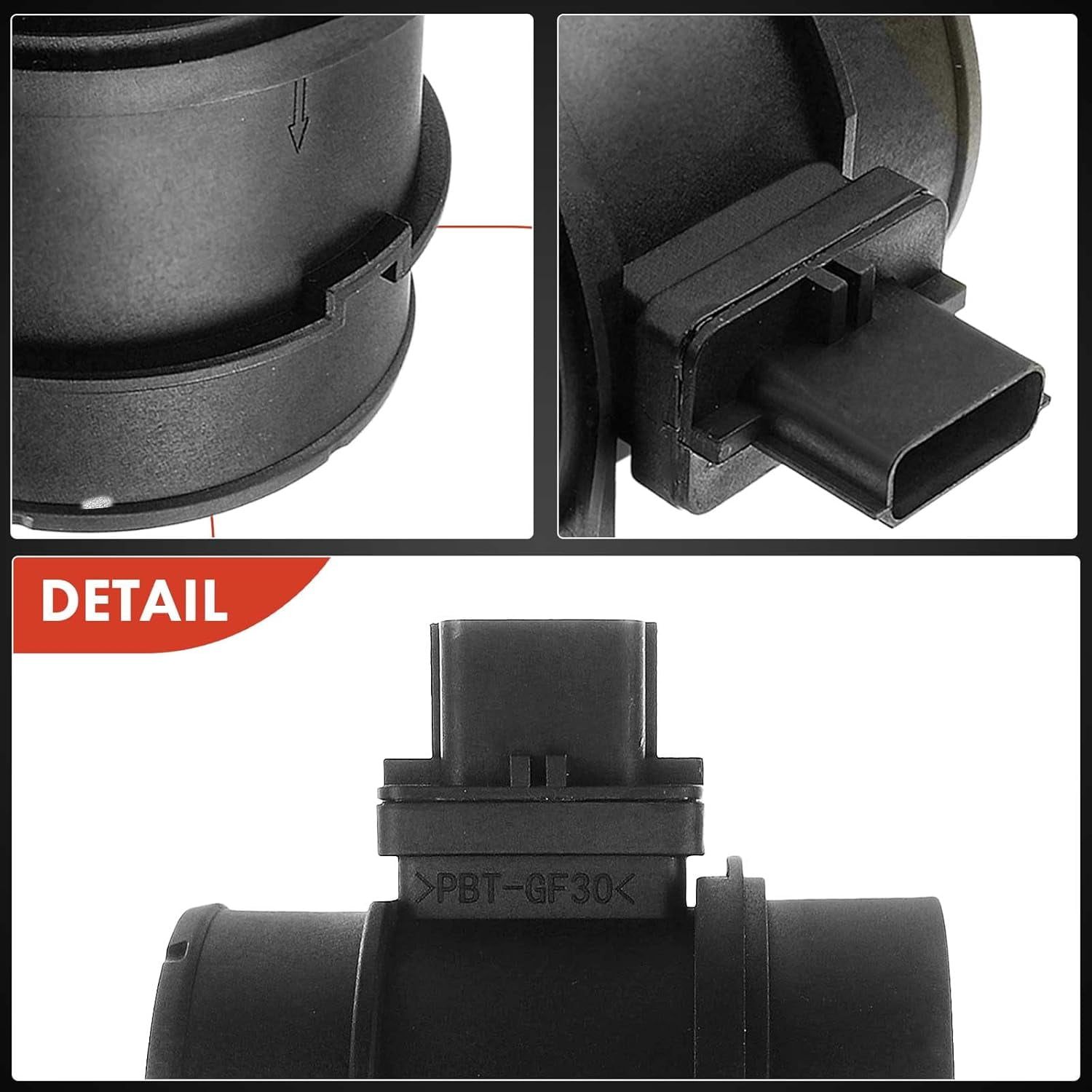 A-Premium Mass Air Flow MAF Sensor Compatible with Ram 1500 2014 2015 2016 2017 2018 V6 3.0L Diesel