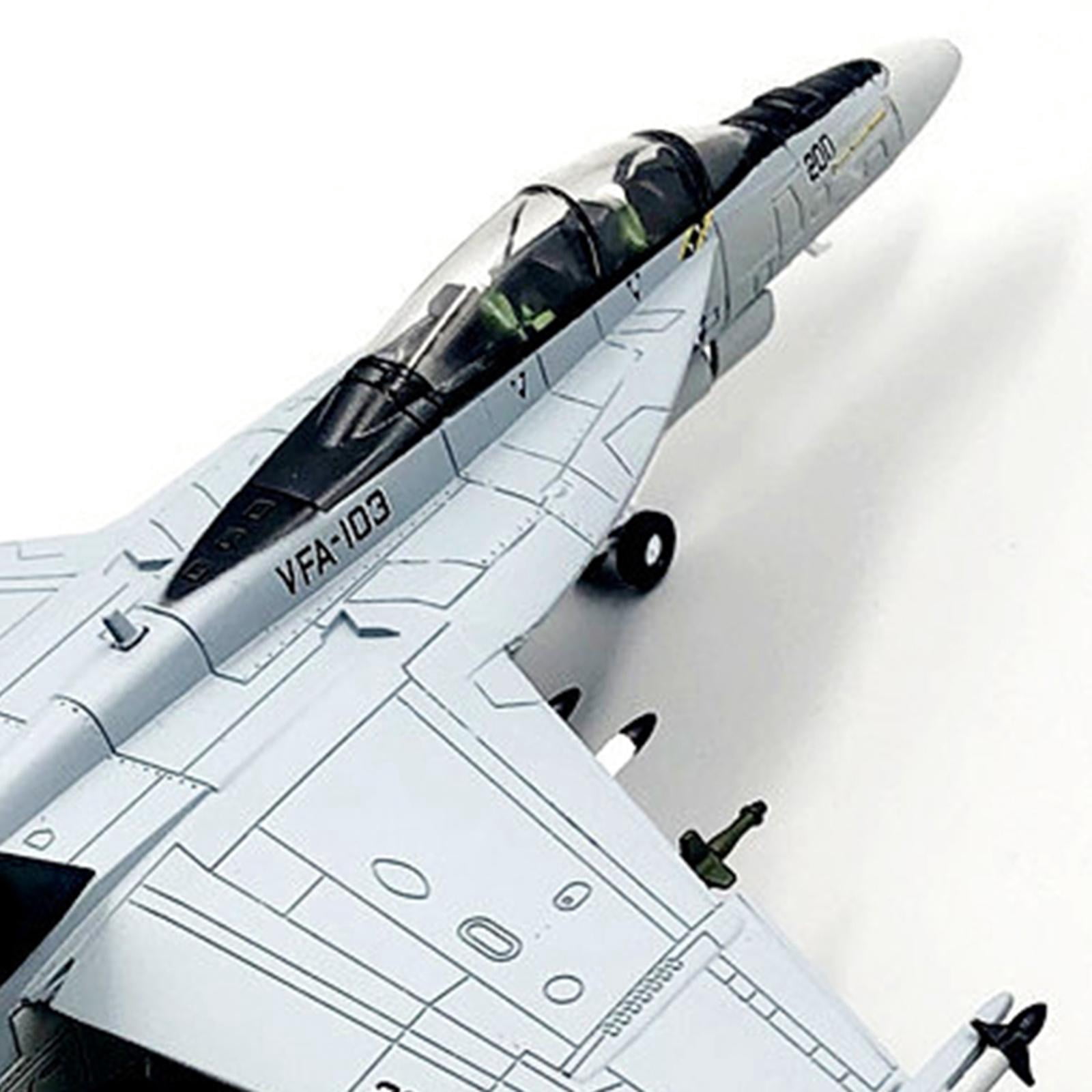 1:100 18F Fighter Model with Base Plane Model Gift for Adult Decoration