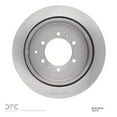 thumbnail image 2 of Rear Dynamic Friction Company Disc Brake Rotor 600-76117 (1) For 1993-1997 Toyota Land Cruiser, 1996-1997 Lexus LX450, 2 of 4