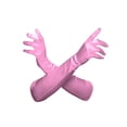 thumbnail image 1 of Gravity Threads Ladies Satin Opera Gloves 18" Pink, 1 of 2