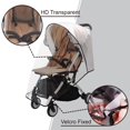 thumbnail image 3 of Funda impermeable para cochecito, universal, impermeable y resistente al viento, 3 of 8