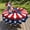 Blue, variant on Patriotic Starburst Round Tablecloth, 2026 New Red White Blue Table Cover for 4th of July Independence Day Memorial Day, Washable Table Cloth Cover for Party Picnic Dinner Decor (70" Round)