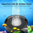 thumbnail image 3 of Garosa LED Aquarium Air Bubble Stone Light Color Changing Lamp Fish Tank Decor EU Plug 100-240V, Aquarium Light Color Stone, Fish Tank LED Stone, 3 of 7