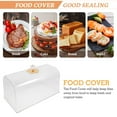 thumbnail image 3 of Clear Cake Dome Reusable Plastic Cake Tray Protector Bread Dish Clear Dome Cover, 3 of 6