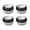 White, variant on Universal Washing Machine Anti Vibration Feet Pad Rubber Leg Silent Skid Raiser Mat For Refrigerator Furniture Lifting Foot Base