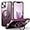 Wine Red, variant on for iPhone 11 Case with 360° Rotatable  Ring Stand [Compatible MagSafe] [ Grade Protection] Translucent Matte iPhone 11 Phone Cases for Women Men 6.1'', Wine Red