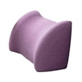 thumbnail image 2 of Esquirla Coussin de Soutien Dorsal Doux Coussin de Chaise pour Canapé Inclinable Voiture Violet, 2 of 8
