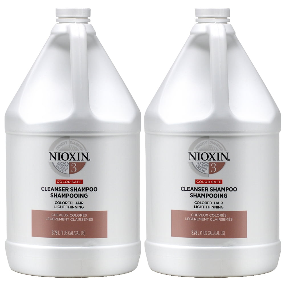 Nioxin System No.3 Cleanser Shampoo for Colored Hair Light Thinning 3