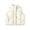 White-02, variant on VIPOIN Girls Puffer Vest Zip Up Lightweight Sleeveless Winter Jacket Stand Collar Drawstring Hem Warm Outerwear