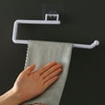 thumbnail image 4 of Up to 65% off! Dish Towels Kitchen Special Paper Towel Roll Paper Hanging Shelf Cling Film Organizer Toilet Paper Hook Rag, 4 of 6