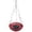 Red, variant on Solar Hanging Bird Bath Outdoor Garden Waterer with Solar for Easy and Large Bird Bathing Experience in Patio or Yard