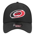 thumbnail image 2 of Men's New Era  Black Carolina Hurricanes Logo 39THIRTY Flex Hat, 2 of 7