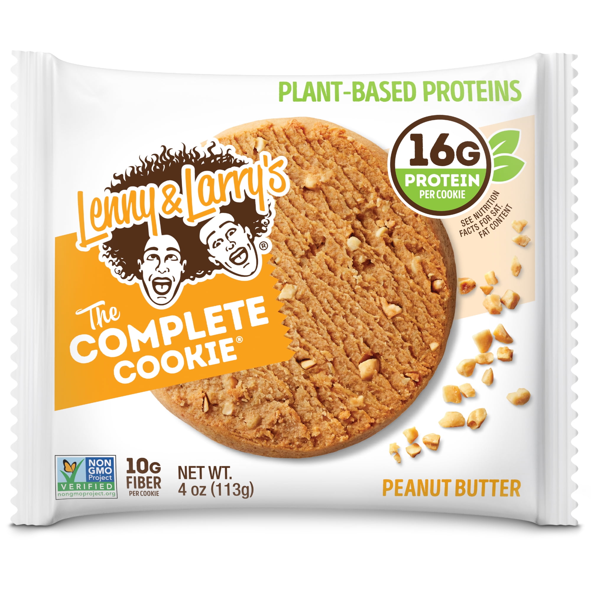 Lenny & Larry's The Complete Cookie, Peanut Butter, 4oz, 12 Ct