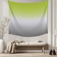 thumbnail image 5 of Green Gray Ombre Tapestry for Bedroom Wall Hanging Tapestry, Modern Gradient Abstract Art Ceiling Backdrop Tapestries Poster Blanket Wall Decor for Teens Room Living Room Dorm 55" x 73", 5 of 8