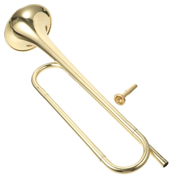 BESTYASH Musical Brass Trumpet Instrument with High Temperature Welding and Golden Polished Finish