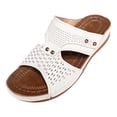 thumbnail image 2 of MKLEKYY Sandalias de Plataforma para Mujer, Zapatos Informales de Verano Con Punta Abierta y Cuñas, Cómodos, para Playa, 2 of 4