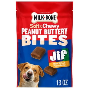 Milk-Bone Peanut Buttery Bites with Jif Peanut Butter