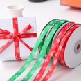 thumbnail image 2 of Hadanceo Christmas Decoration Ribbon Thicker  Xmas Wreath Tree Ornament Ribbon Gift Packing Pretty for Festival, 2 of 7