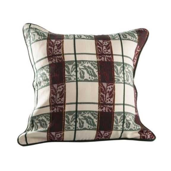 18 x 18 in. Zip Cushion, Noel