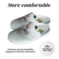 thumbnail image 6 of Lsque Funny Cat Pattern Womens Comfort Cotton on Scuff With Memory Foam and Anti-skid Sole Slipper-35/36, 6 of 7