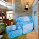 thumbnail image 3 of Tienda de juegos plegable, casa de juegos, tienda de juegos para niños de instalación rápida para acampar en el patio Casa Doble, 3 of 9