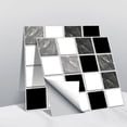 thumbnail image 2 of Dsscvnef 10pc 3D Tile Stickers DIY Self- Wall Decals for Home Mural Sticker Removable Peel Stick Tiles, 2 of 9