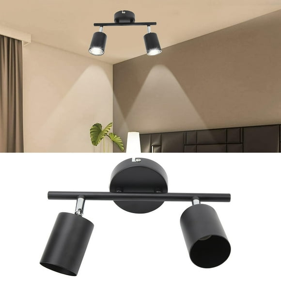 LED Track Light Kit, GU10 Base Easy Installation Track Lighting Kit For Bedroom