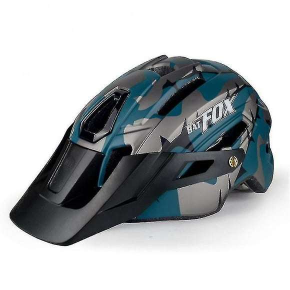Bat Fox Mtb Cycling Helmet Integrated Adjustable Road Bicycle Helmet Lightweight Comfortable Aerodynamic Riding Safety Helmet